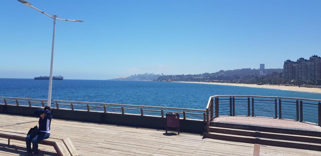 Ferienwohnung Gran Ubicacion, Cama Xl, Vina Del Mar Exterior foto